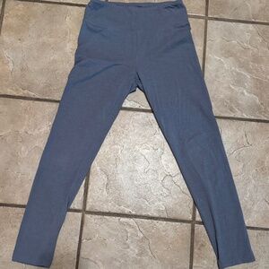 So Junior Girls Favorite Hi-Rise Leggings Large (10-12) Gray Athletic Leggings